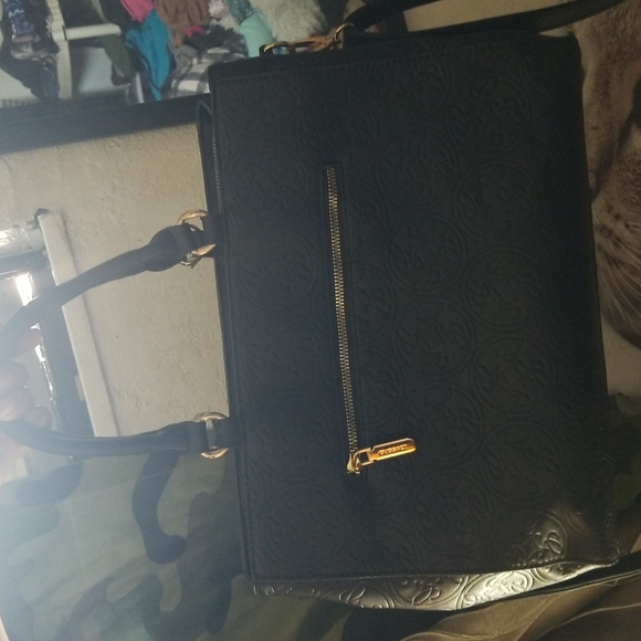 GUSSACI Black Leather Purse - Picture 3 of 5